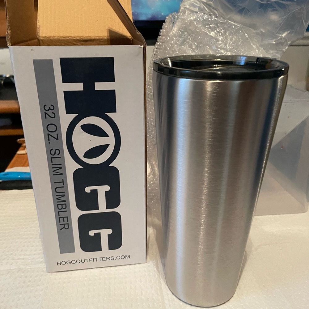36 Hogg tumblers all new still in box ready for crafts